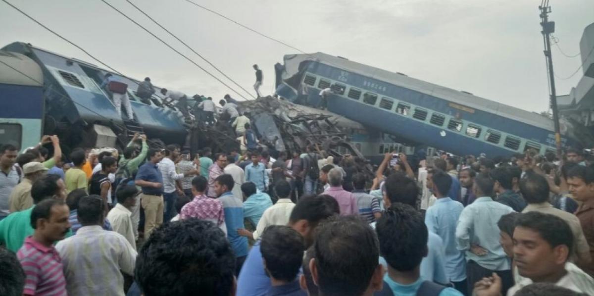 Live Updates: Train derails in UPs Muzaffarnagar